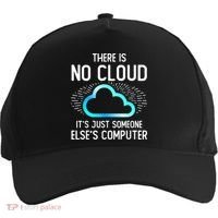Tech Humor There Is No Cloud, Just Someone Else's Computer Five-Panel Snapback Cap thumb 0