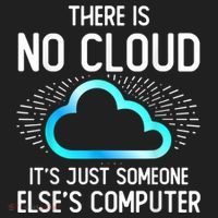 Tech Humor There Is No Cloud, Just Someone Else's Computer Five-Panel Snapback Cap thumb 2