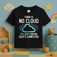 Tech Humor There Is No Cloud, Just Someone Else's Computer Toddler T-Shirt thumb 3