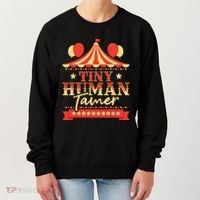 Tiny Human Tamer Circus Birthday Party Circus Costume Women's Sweatshirt thumb 0