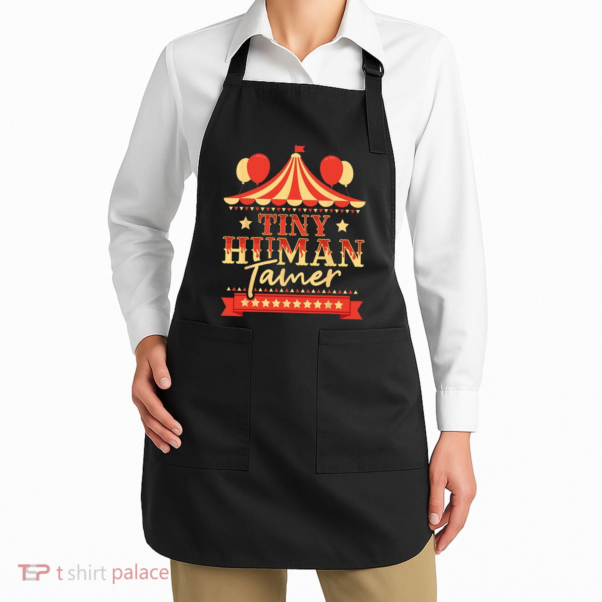Tiny Human Tamer Circus Birthday Party Circus Costume Apron