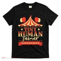 Tiny Human Tamer Circus Birthday Party Circus Costume T-Shirt thumb 0