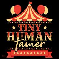 Tiny Human Tamer Circus Birthday Party Circus Costume Coaster thumb 2