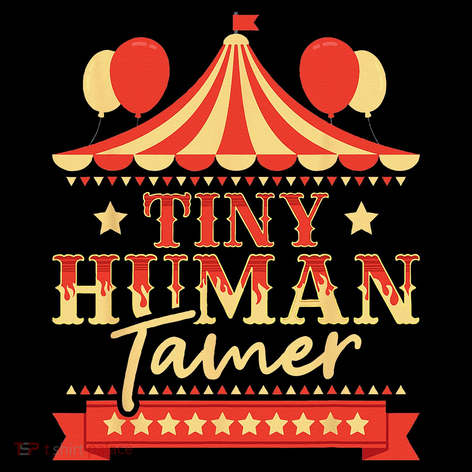 Tiny Human Tamer Circus Birthday Party Circus Costume Mousepad