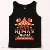 Tiny Human Tamer Circus Birthday Party Circus Costume Tank Top thumb 2