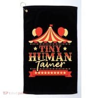 Tiny Human Tamer Circus Birthday Party Circus Costume Golf Towel thumb 0