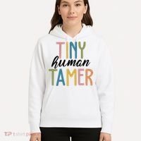 Tiny Human Tamer Kindergarten Teacher Hoodie thumb 5