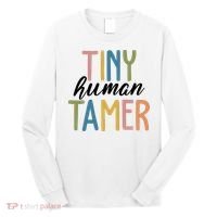 Tiny Human Tamer Kindergarten Teacher Long Sleeve Shirt thumb 0