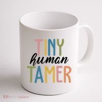 Tiny Human Tamer Kindergarten Teacher Coffee Mug thumb 1