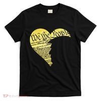 Trump Heart U.S. American Constitution 4th Of July Vintage T-Shirt thumb 0