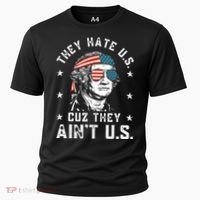 They Hate Us Cuz They Ain't Us Funny 4th of July Cooling Performance Crew T-Shirt thumb 0