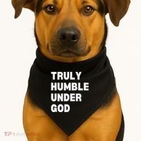 Truly Humble Under God Thug USA-Made Doggie Bandana thumb 1