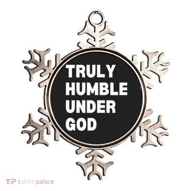 Truly Humble Under God Thug Ornament