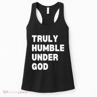 Truly Humble Under God Thug Women's Tank Top thumb 0
