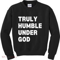 Truly Humble Under God Thug Kids Sweatshirt thumb 0
