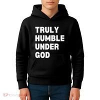 Truly Humble Under God Thug Kids Hoodie thumb 4