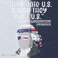 They Hate US Cause Aint US George Washington 4th Of July Sport-Tek Competitor United Soccer Jersey thumb 4