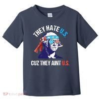 They Hate Us Cuz They Ain't Us Funny 4th Of July Toddler T-Shirt thumb 0