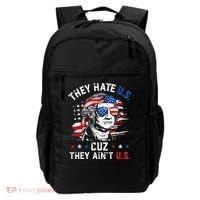 They Hate Us Cuz They AinT Us Usa American Flag Backpack thumb 0