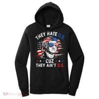 They Hate Us Cuz They AinT Us Usa American Flag Women's Hoodie thumb 0