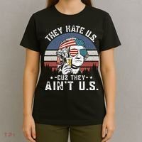 They Hate Us Cuz They Ain't Us Funny Fourth 4th of July T-Shirt thumb 4