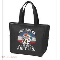 They Hate Us Cuz They Ain't Us Funny Fourth 4th of July Tote Bag thumb 3