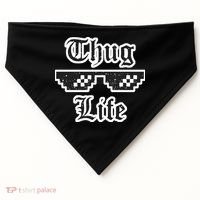 Thug Life Retro Glasses Meme USA-Made Doggie Bandana thumb 0