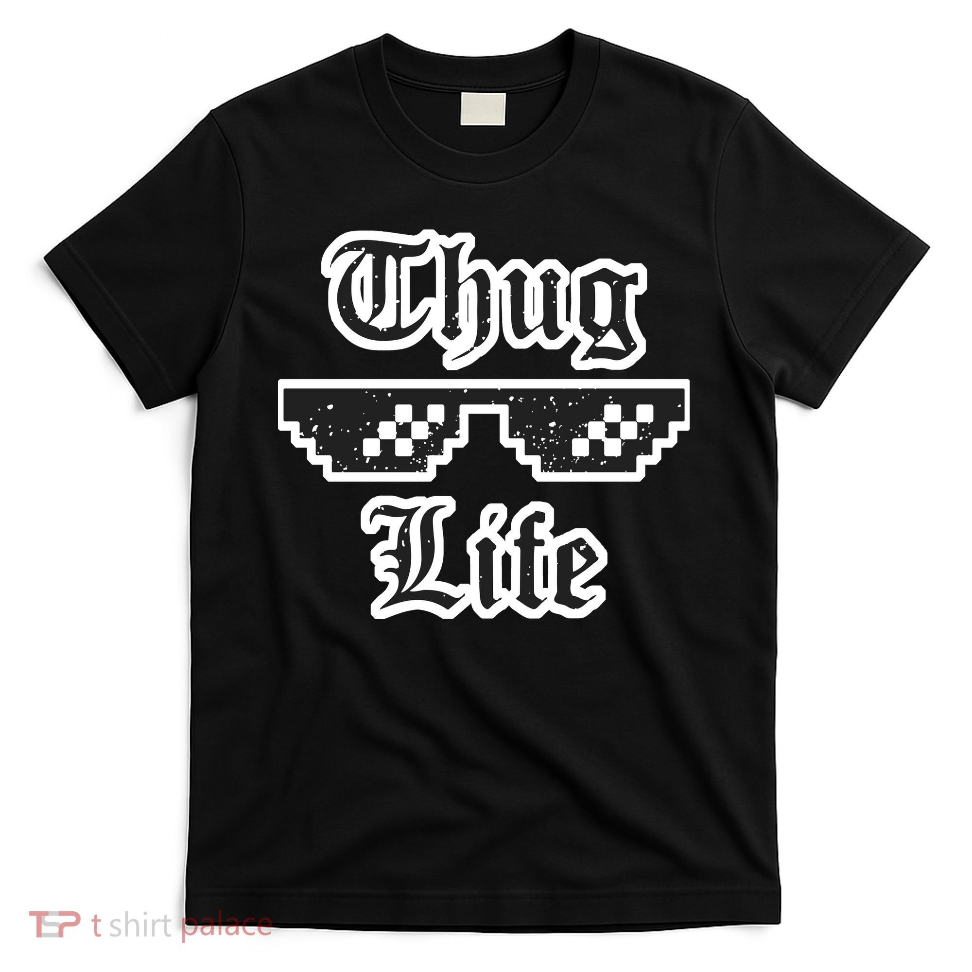 Thug Life Retro Glasses Meme T-Shirt