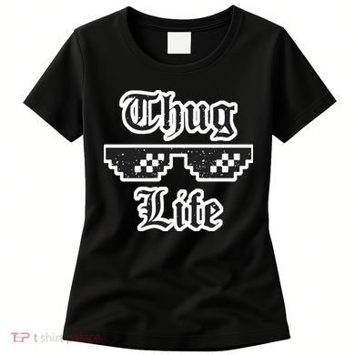 Thug Life Retro Glasses Meme Women's T-Shirt
