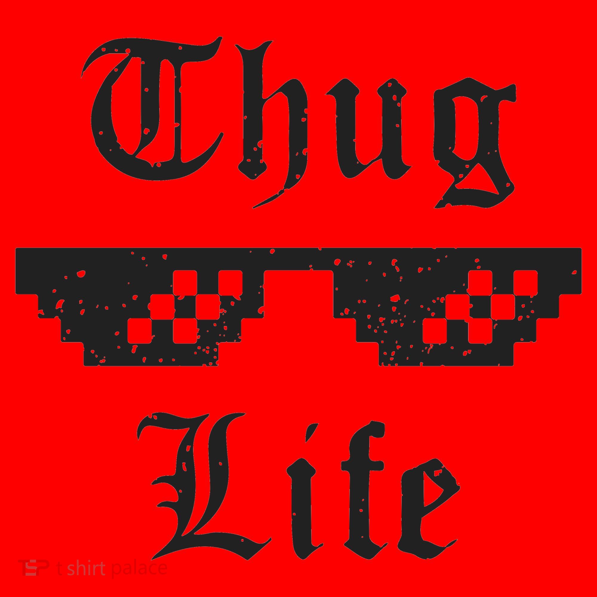 Thug Life Retro Glasses Meme Coffee Mug
