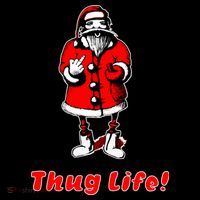 Thug Life Santa Claus Finger Christmas Coffee Mug thumb 5