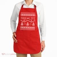 Thug Life Ugly Christmas Sweater Apron thumb 2