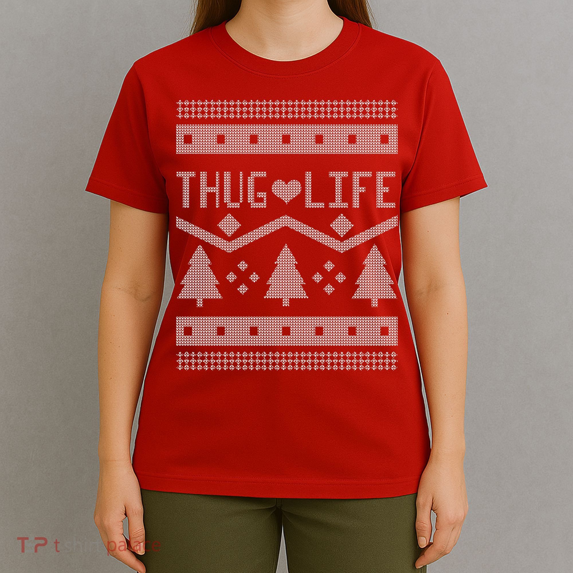 Thug Life Ugly Christmas Sweater T-Shirt