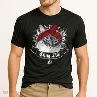 Thug Life X9 Gangster Cat Cooling Performance Crew T-Shirt thumb 2
