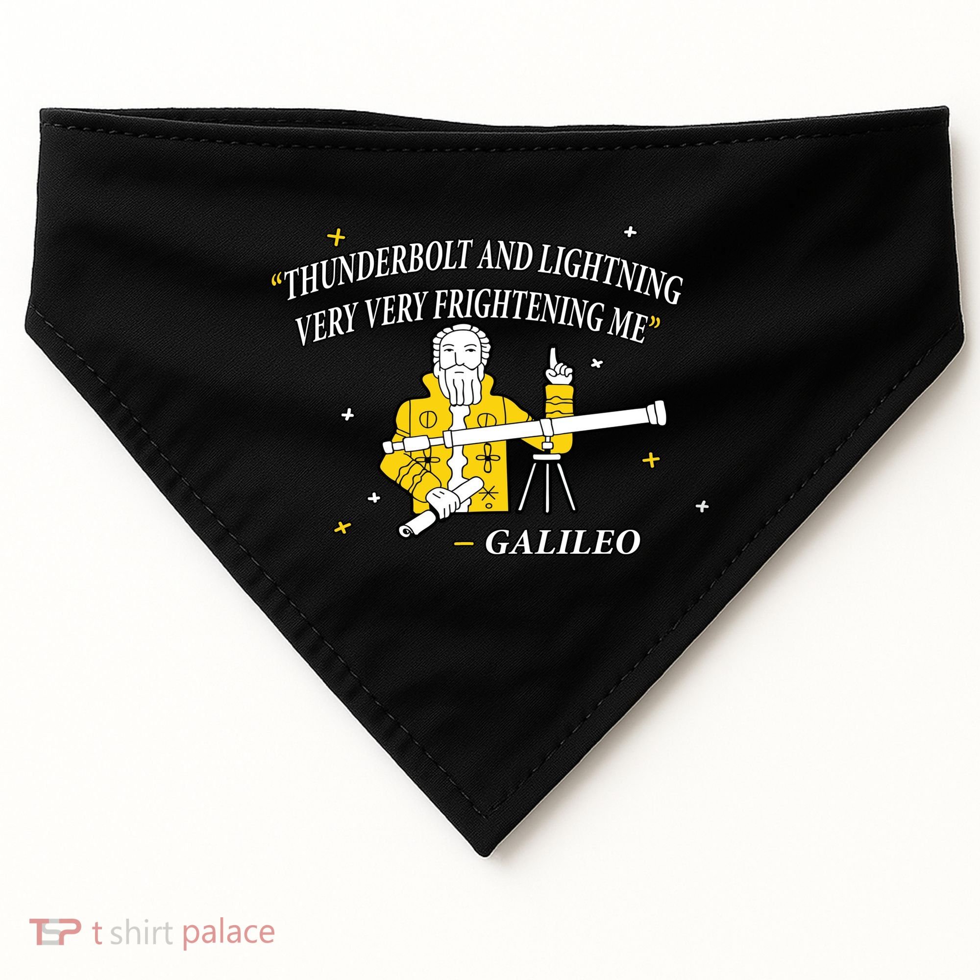 Thunderbolt and Lightning Galileo USA-Made Doggie Bandana