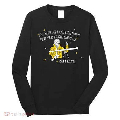 Thunderbolt and Lightning Galileo Long Sleeve Shirt