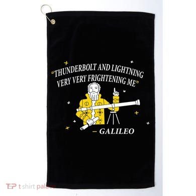 Thunderbolt and Lightning Galileo Golf Towel