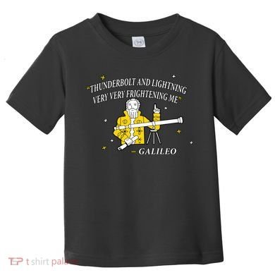 Thunderbolt and Lightning Galileo Toddler T-Shirt