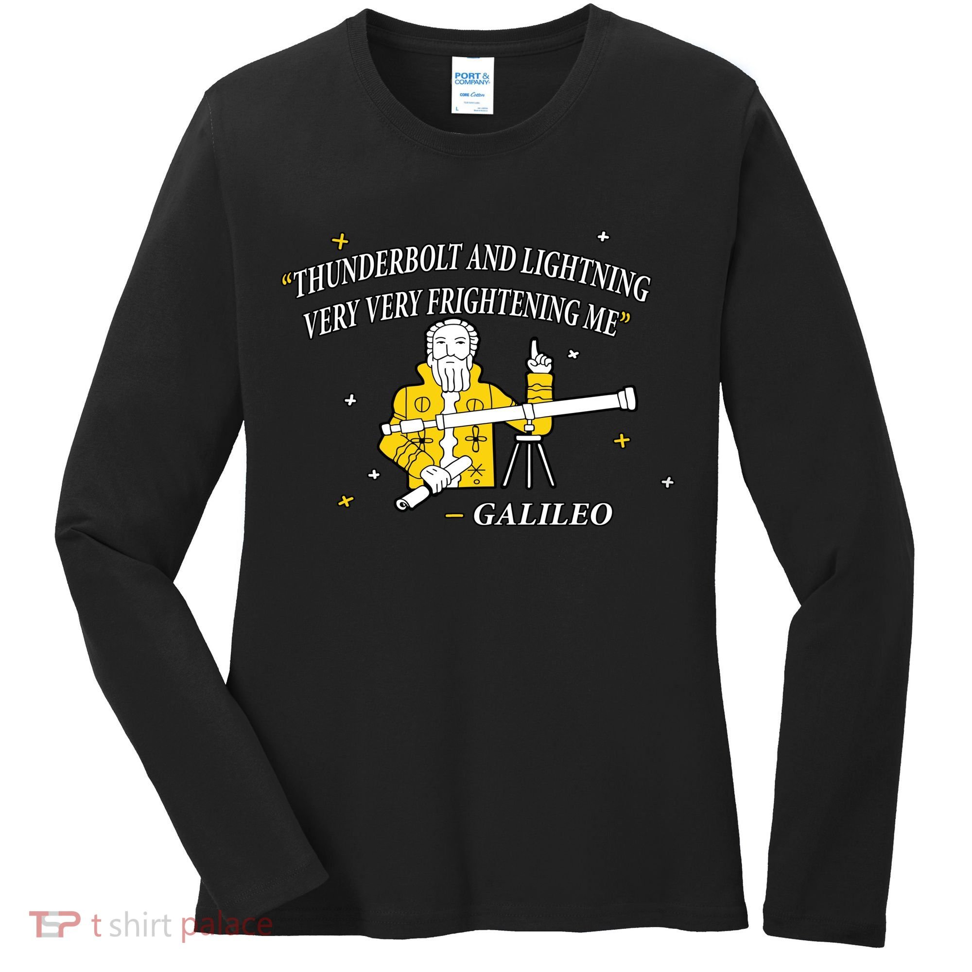 Thunderbolt and Lightning Galileo Women's Long Sleeve Shirt