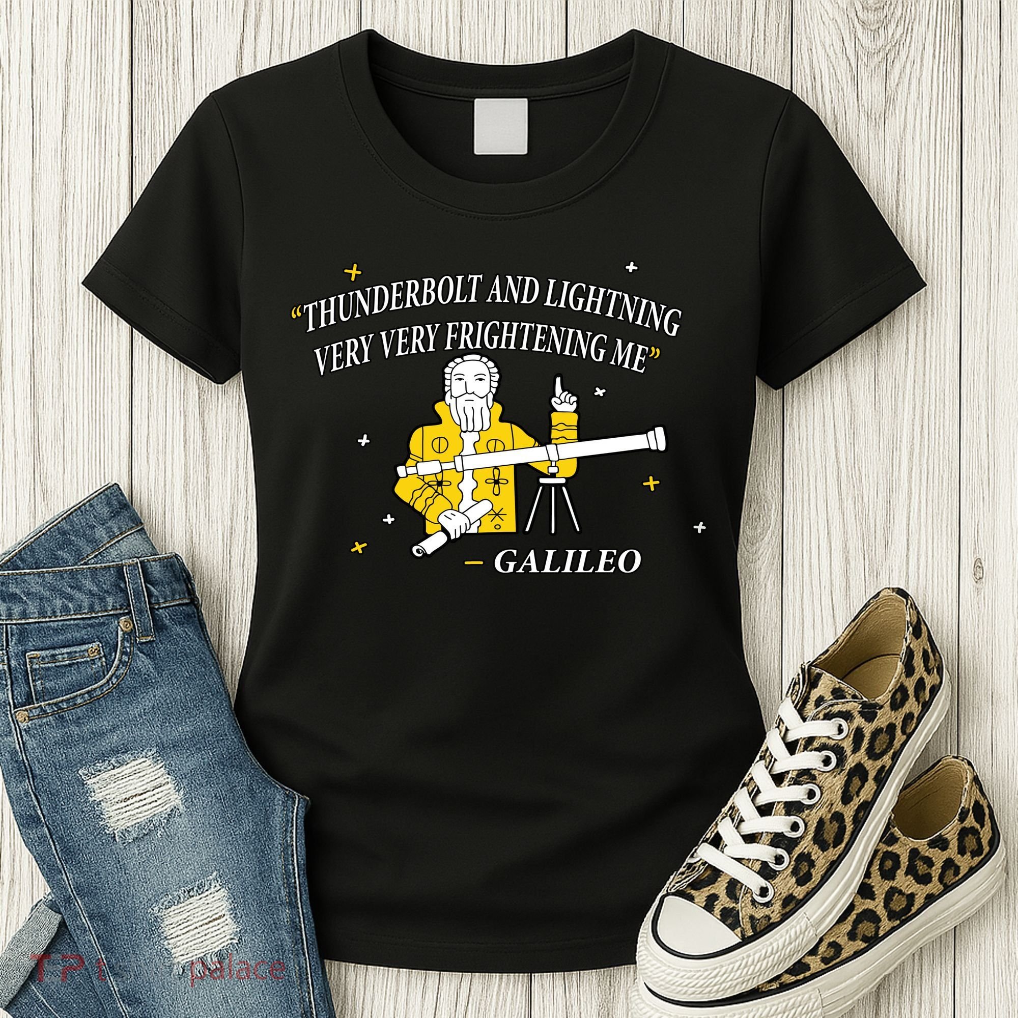 Thunderbolt and Lightning Galileo Women's T-Shirt