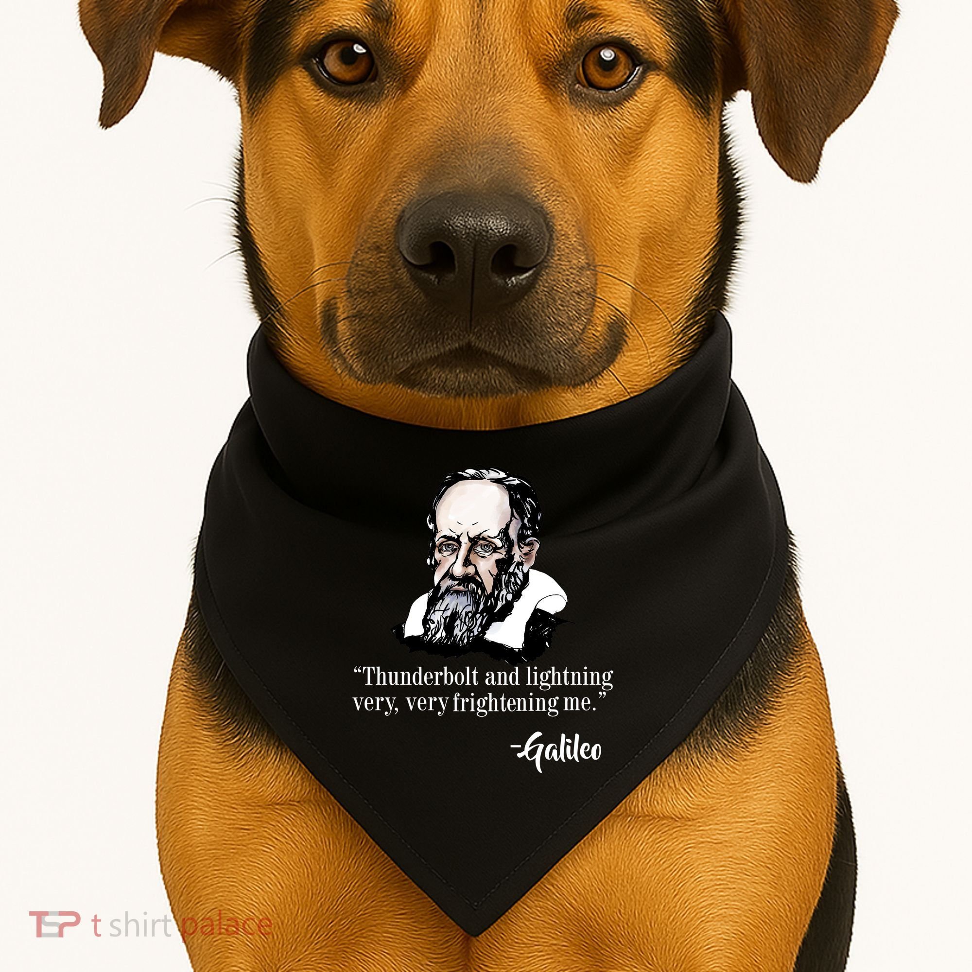Thunderbolt Lightning Galileo USA-Made Doggie Bandana