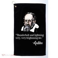 Thunderbolt Lightning Galileo Golf Towel thumb 0