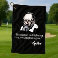 Thunderbolt Lightning Galileo Golf Towel thumb 1