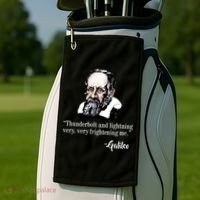 Thunderbolt Lightning Galileo Golf Towel thumb 2