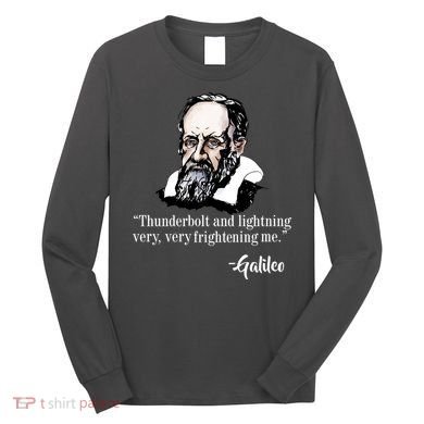 Thunderbolt Lightning Galileo Long Sleeve Shirt