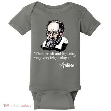 Thunderbolt Lightning Galileo Baby Bodysuit
