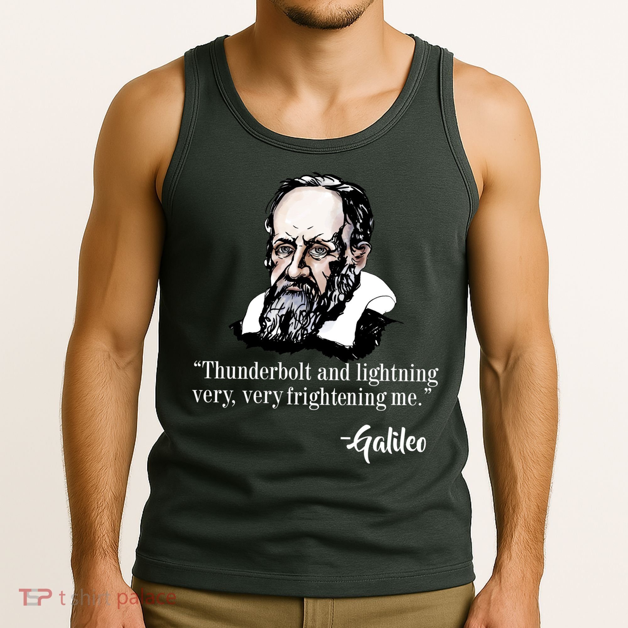 Thunderbolt Lightning Galileo Tank Top