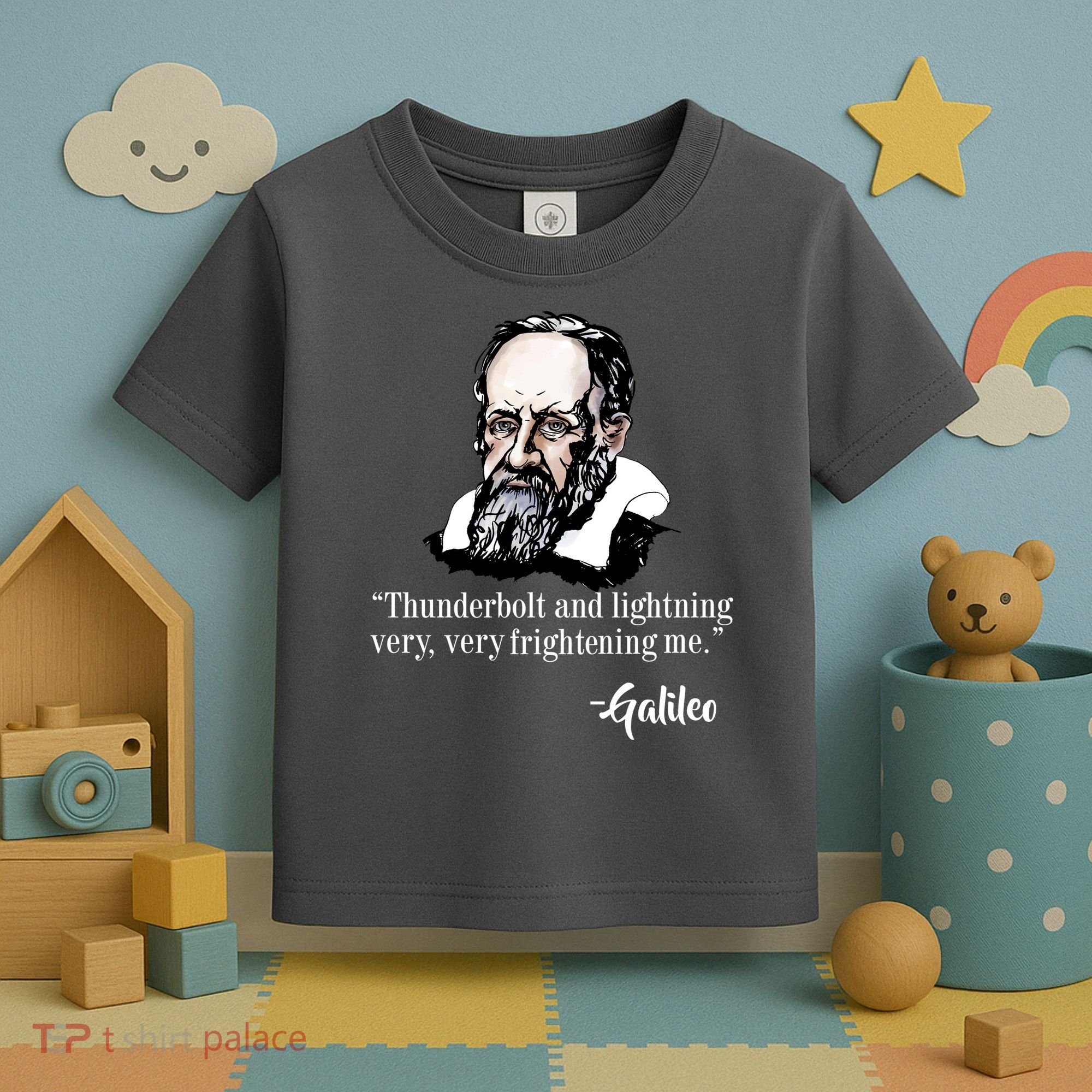 Thunderbolt Lightning Galileo Toddler T-Shirt