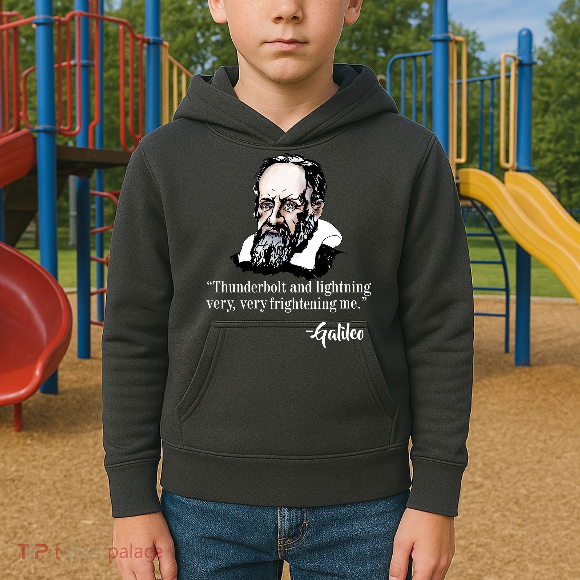 Thunderbolt Lightning Galileo Kids Hoodie