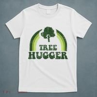 Tree Hugger Vintage Retro Nature Environmental Earth Day T-Shirt thumb 5